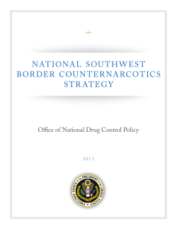 national southwest border counternarcotics strategy