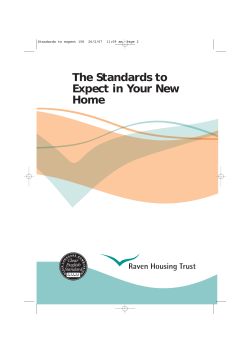 The Standards to Expect in Your New Home