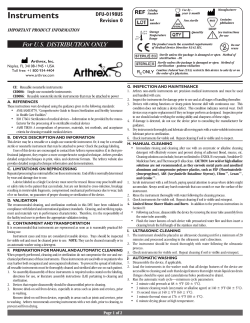 DFU-0198US Instruments