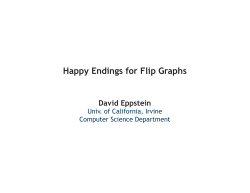 Happy Endings for Flip Graphs