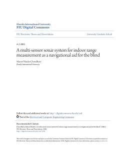A multi-sensor sonar system for indoor range measurement as a