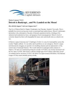 Detroit is Bankrupt&hellip;and We Landed on the Moon!