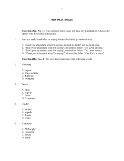 MIP PhD - CUSAT Library