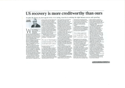 US recovery is more creditworthy than ours