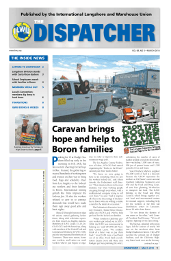 Caravan brings hope and help to Boron families