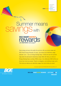 Summer Means Savings