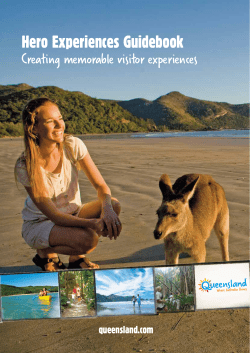 Hero Experiences Guidebook - Aussie Specialist Program