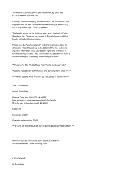 The Project Gutenberg EBook of L`Assommoir, by Emile Zola #23 in