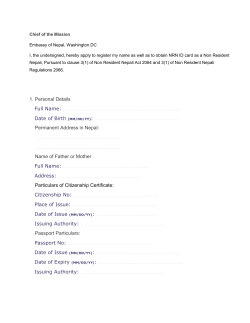 1. Personal Details Full Name