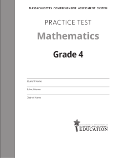 Paper-Based Practice Test