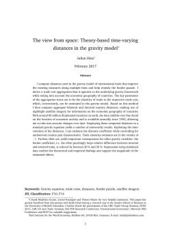 The view from space: Theory-based time