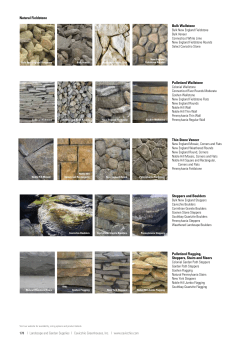 Natural Fieldstone Bulk Wallstone Bulk New England