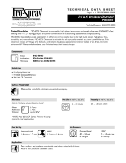 Pro-Spray TDSPSC8000 5-21
