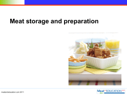 Meat storage and preperation