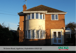 76 Eaton Road, Appleton, Oxfordshire OX13 5JJ