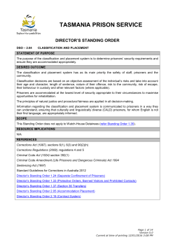 2.04 Classification and Placement [PDF, 287KB, 14 pages]