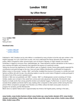 London 1802 - carlaspacher.com