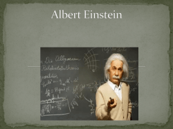 Albert Einstein