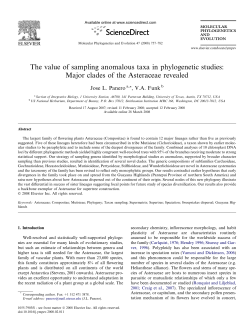 The value of sampling anomalous taxa in phylogenetic
