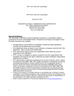 1 General Guidelines: This document is intended to assist
