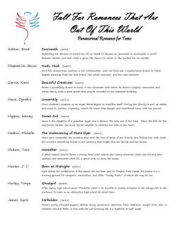 Fall For Romances That Are Out Of This World