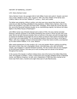 History of Marshall County 1907