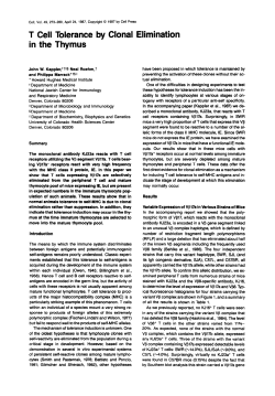 Cell. 1987 Apr 24 - Dr. Kendall A. Smith