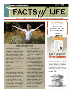 Newsletters - Gilbert Printing Services