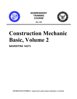 Construction Mechanic Basic, Volume 2