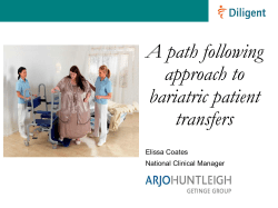 A path following approach to bariatric patient transfers