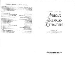 The Constitution of Toussaint