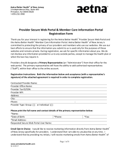 Provider - Aetna Better Health