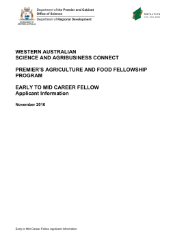 EMC Fellow Applicant Information Nov 2016