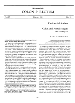 Dr. Stanley Goldberg Presidential Address 1984