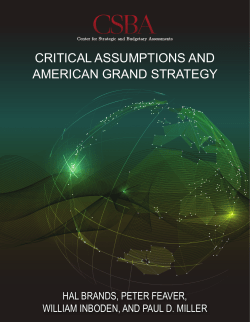 PDF - Center for Strategic and Budgetary Assessments