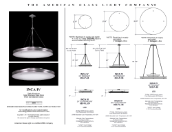INCA IV 85824-363-FL-24 AND 363-FL-36 AND 363-P