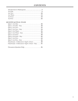 Midsummer Night`s Dream