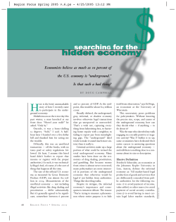 Searching for the Hidden Economy