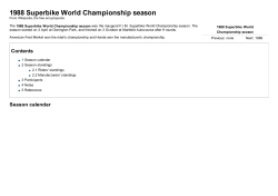 1988 Superbike World Cha..., the free encyclopedia