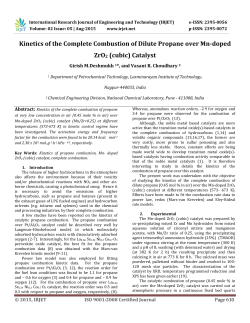 Kinetics of the Complete Combustion of Dilute Propane over