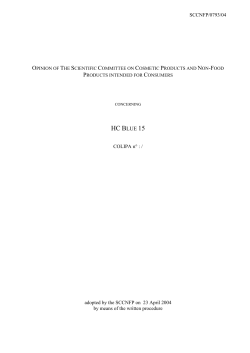 Opinion - European Commission