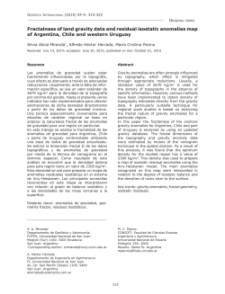 Fractalness of land gravity data and residual isostatic anomalies