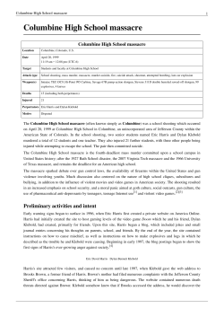 Columbine High School massacre