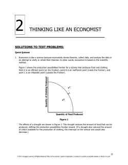 2 THINKING LIKE AN ECONOMIST