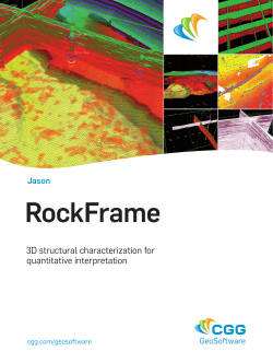 Jason RockFrame Brochure