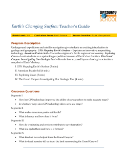 Teacher`s Guide Earth`s Changing Surface