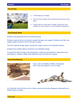 Rockets - RAF Museum