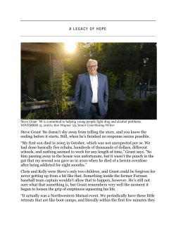 Read complete article. - Chris and Kelly`s HOPE Foundation