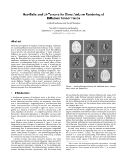 Hue-Balls and Lit-Tensors for Direct Volume