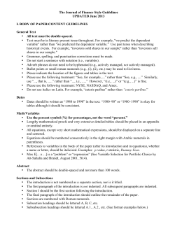 June 2013 - American Finance Association